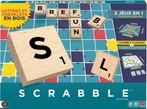 Mattel Games Scrabble - Met Houten Blokjes - Franse Editie, Verzenden, Nieuw