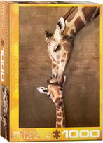 Giraffe Mothers Kiss Puzzel (1000 stukjes) | Eurographics -, Verzenden, Nieuw