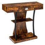 2dekans | Coast - T-vormige Consoletafel met Laden - 2, Huis en Inrichting, Tafels | Eettafels, Ophalen of Verzenden, Zo goed als nieuw