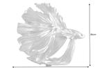 Design decoratief figuur vechtende vis CROWNTAIL 35cm, Huis en Inrichting, Woonaccessoires | Vazen, Ophalen of Verzenden, Nieuw