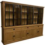 Buffetkast Soest eiken met stalen deuren 300cm, Huis en Inrichting, Kasten | Buffetkasten, Ophalen of Verzenden, Nieuw