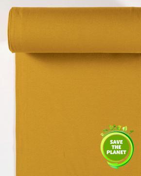 Boordstof Oker 100% gerecycled, Hobby en Vrije tijd, Stoffen en Lappen, Geel, Nieuw