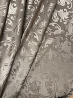 Kostbare zijden stof uit San Leucio, pastelbruin, verrijkt, Antiek en Kunst