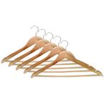 Benson Houten kledinghangers - met broekstang - 360° haak.., Ophalen of Verzenden, Nieuw