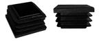 Set van 50 stoelpootdoppen (F9/E14/D15, zwart), Nieuw, Ophalen of Verzenden