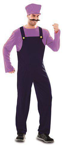 Waluigi kostuum M/L, Hobby en Vrije tijd, Feestartikelen, Feestartikel, Nieuw, Verzenden