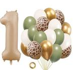Cakesmash eerste verjaardag ballon set Giraf 20-delig, Hobby en Vrije tijd, Feestartikelen, Nieuw, Versiering, Verzenden, Verjaardag