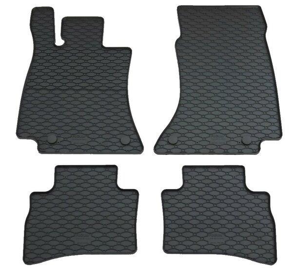 Rubber automatten Mercedes E-klasse (W214 / S214) |, Auto-onderdelen, Interieur en Bekleding, Nieuw, Mercedes-Benz, Verzenden