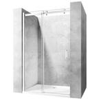 REA Tweedelige schuifdouchedeur - 140x190 cm - 8 mm veili..., Ophalen of Verzenden, Nieuw