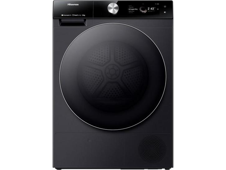 Hisense DH7S107BB - Warmtepompdroger - 10 kg - Energieklasse, Witgoed en Apparatuur, Wasdrogers, Nieuw, Verzenden