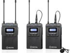 Boya BY-WM8 Pro-K2 - Draadloze microfoonset - 100 meter, Muziek en Instrumenten, Microfoons, Verzenden, Zo goed als nieuw