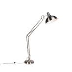Smart vloerlamp staal incl. Wifi A60 - Hobby, Nieuw, Overige materialen, Modern, 150 tot 200 cm