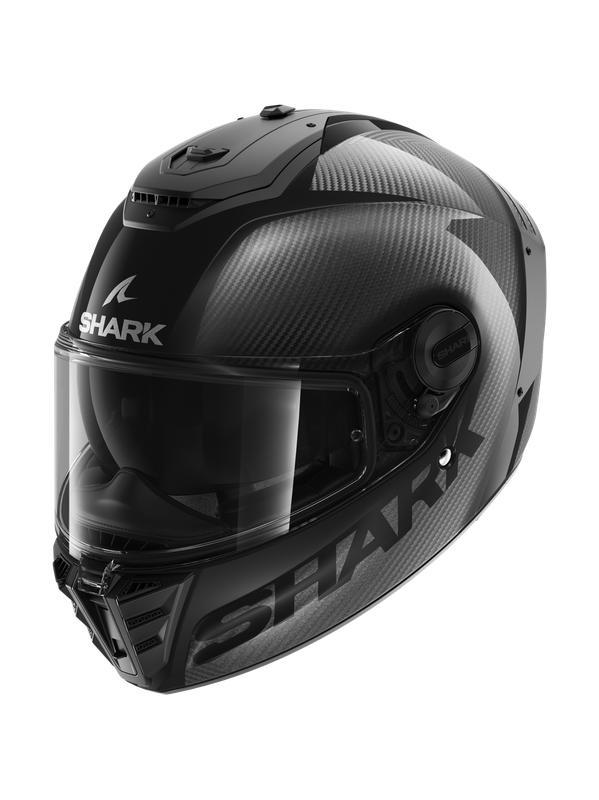 Shark Spartan RS Carbon Skin - Antraciet, Motoren, Accessoires | Sloten, Verzenden