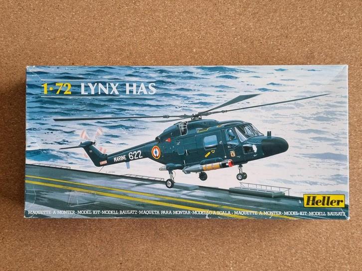Heller 80333 Lynx HAS 1:72, Hobby en Vrije tijd, Modelbouw | Vliegtuigen en Helikopters, Heller, Verzenden