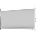 Klemluifel met zwengel, in hoogte verstelbaar - 400 x 180 cm, Nieuw, Verzenden