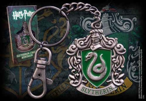 Harry Potter Metalen Sleutelhanger Slytherin 5 cm, Verzamelen, Harry Potter, Nieuw, Ophalen of Verzenden