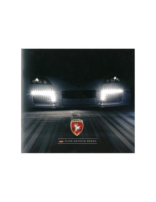 2011 GUMPERT APOLLO BROCHURE DUITS, Boeken, Auto's | Folders en Tijdschriften