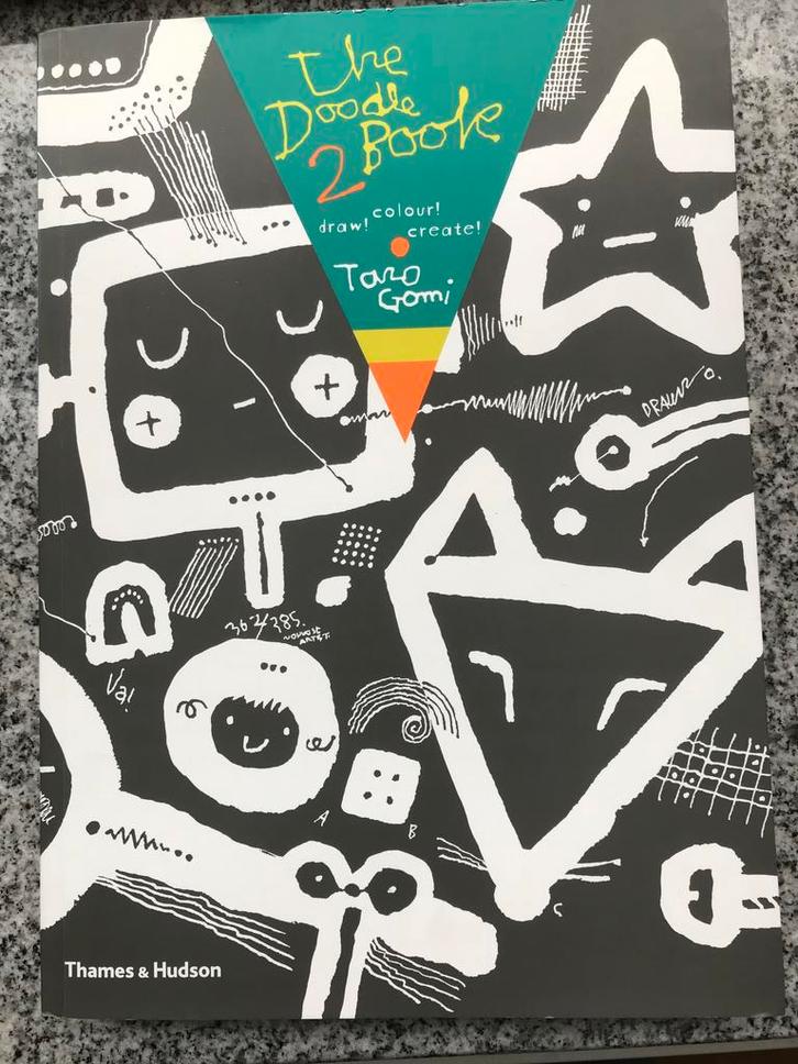 The Doodle Book 2 - Draw! Colour! Create!  (Taro Gomi), Boeken, Hobby en Vrije tijd, Tekenen en Schilderen, Gelezen, Verzenden