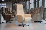 Relaxfauteuil Twice TW083 N DeToekomst 3motoren + accu Leer, Huis en Inrichting, Fauteuils, Nieuw, Leer