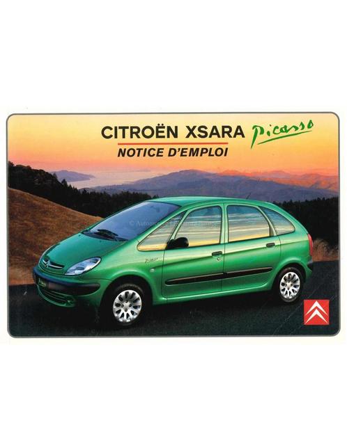 2000 CITROEN XSARA PICASSO INSTRUCTIEBOEKJE DUITS, Auto diversen, Handleidingen en Instructieboekjes