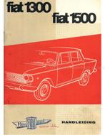 1963 FIAT 1300 | 1500 SEDAN | FAMILIALE INSTRUCTIEBOEKJE