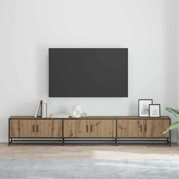 vidaXL TV-kast artisanaal eikenkleurig 240 x 35 x 41 cm beschikbaar voor biedingen