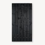 Tuindeur Solide | zwart grenen | pa 1,0 cm | 180x130 cm | re, Nieuw, 150 tot 200 cm, Ophalen of Verzenden, Hout