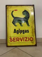 agip gas - agip gas - Plaque - IJzer