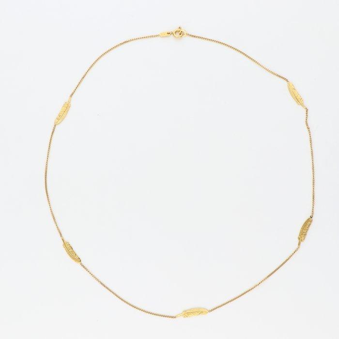 Halsketting - 18 karaat Geel goud, Sieraden, Tassen en Uiterlijk, Kettingen