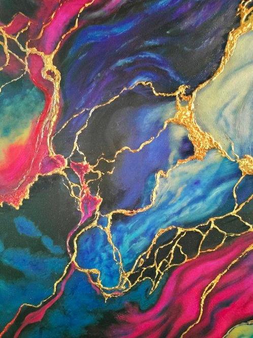 Sergio Zampieri - Nebulose, Antiek en Kunst, Kunst | Schilderijen | Modern