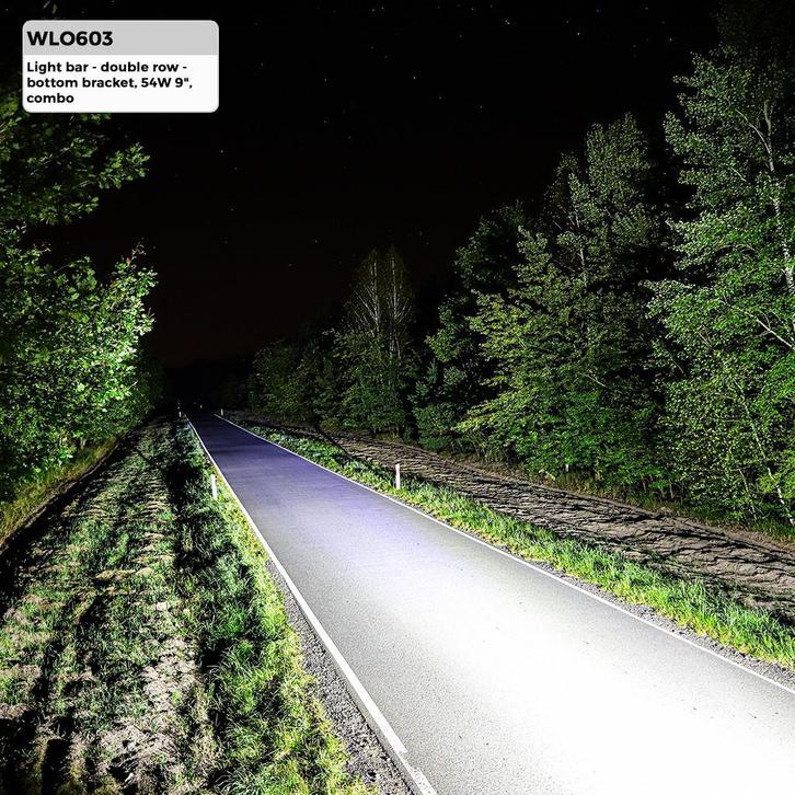 M-Tech LED Lichtbalk / Werklamp - 54W - 3600 Lumen - Combo, Auto-onderdelen, Verlichting, Nieuw, Alfa Romeo, Amerikaanse onderdelen