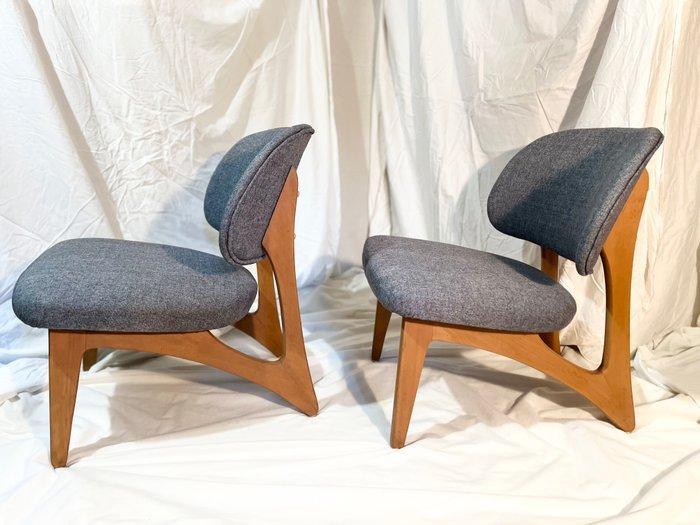 Skeie & Co. - Fredrik A. Kayser - Settle (zitbank met hoge, Antiek en Kunst, Kunst | Designobjecten