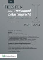 9789013172737 Teksten Internationaal belastingrecht 2023/..., Boeken, Studieboeken en Cursussen, Verzenden, Zo goed als nieuw