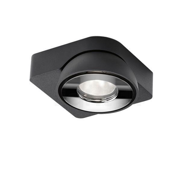 Delta Light Tweeter Plafondlamp LED 1-licht, zwart/chroom -, Huis en Inrichting, Lampen | Spots, Nieuw, Verzenden