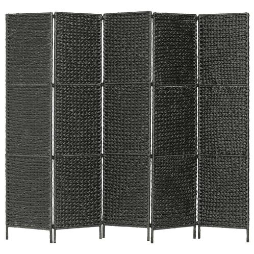 vidaXL Kamerscherm met 5 panelen 193x160 cm waterhyacint, Huis en Inrichting, Woonaccessoires | Kamerschermen, Nieuw, Verzenden