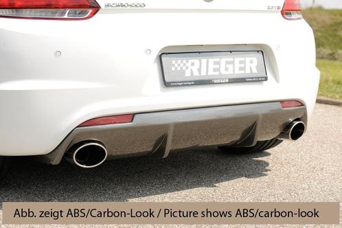 Rieger diffuser voor R-Line achterbumper | Scirocco 3 (13):, Auto-onderdelen, Carrosserie en Plaatwerk, Nieuw, Volkswagen, Verzenden