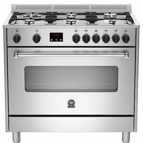 BERTAZZONI AMS96L61CX Fornuis1656.65, Witgoed en Apparatuur, Fornuizen, Vrijstaand, Nieuw, Energieklasse A of zuiniger, Ophalen of Verzenden