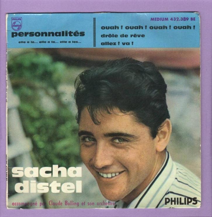 Sacha Distel – Personnalités EP (7-Vinyl-Single), Cd's en Dvd's, Vinyl Singles, Ophalen of Verzenden