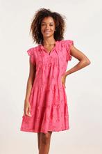 -30% Smashed Lemon  Smashed Lemon 24353 fuchsia jurk met 3d, Kleding | Dames, Jurken, Verzenden, Nieuw, Roze