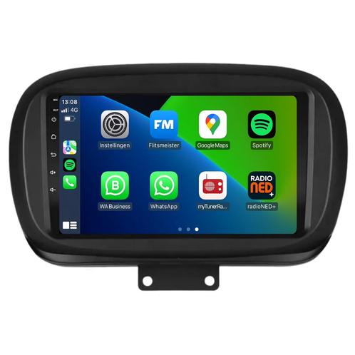 Fiat 500X  Android 13 Autoradio 2015 t/m 2023 Carplay &, Auto diversen, Autoradio's, Nieuw, Ophalen of Verzenden