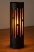 Tafellamp zwart kaars effect | USB Oplaadbaar | 3,6W, Huis en Inrichting, Lampen | Tafellampen, Ophalen of Verzenden, Nieuw, Kunststof
