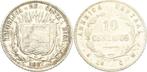 10 Centavos 1887, Costa Rica, Verzenden