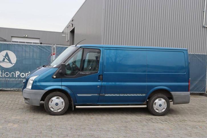 Veiling: Bestelwagen Ford Transit Diesel 2007, Auto's, Bestelauto's, Handgeschakeld, BTW verrekenbaar, Diesel, Blauw, Gebruikt
