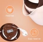 Waterkoker - Elektrisch - 1L - 1100W - Wit •, Huis en Inrichting, Verzenden, Nieuw