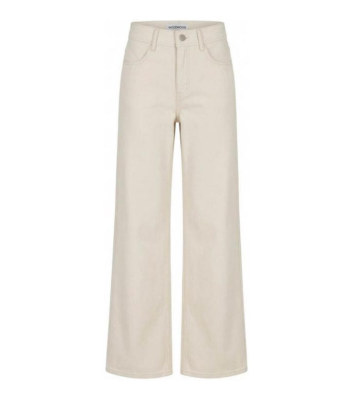 Mango Broek in maat 36 Wit, Kleding | Dames, Truien en Vesten, Wit, Zo goed als nieuw, Verzenden