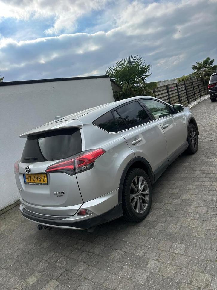 Toyota RAV 4 Automaat  Leder Grijskenteken 4x4 AWD 86dznd km, Auto's, Bestelauto's, Te koop, Automaat, Zilver of Grijs, Zwart