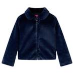 vidaXL Kinderjas 92 kunstvacht marinekleur, Verzenden, Nieuw