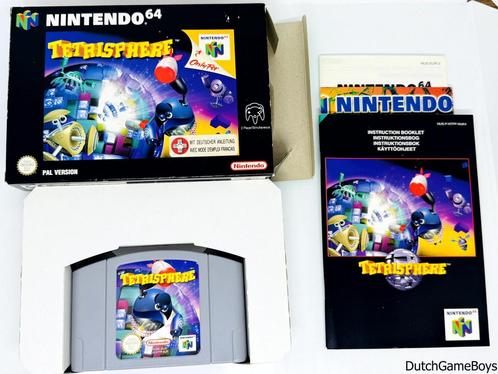 Nintendo 64 / N64 - Tetrisphere - UKV, Spelcomputers en Games, Games | Nintendo 64, Gebruikt, Verzenden