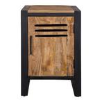 Nachtkastje Mangohout Tristan 45x66 cm, Huis en Inrichting, Verzenden, Nieuw