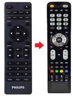 Alternatieve Philips TAEP200 afstandsbediening, Audio, Tv en Foto, Afstandsbedieningen, Verzenden, Nieuw